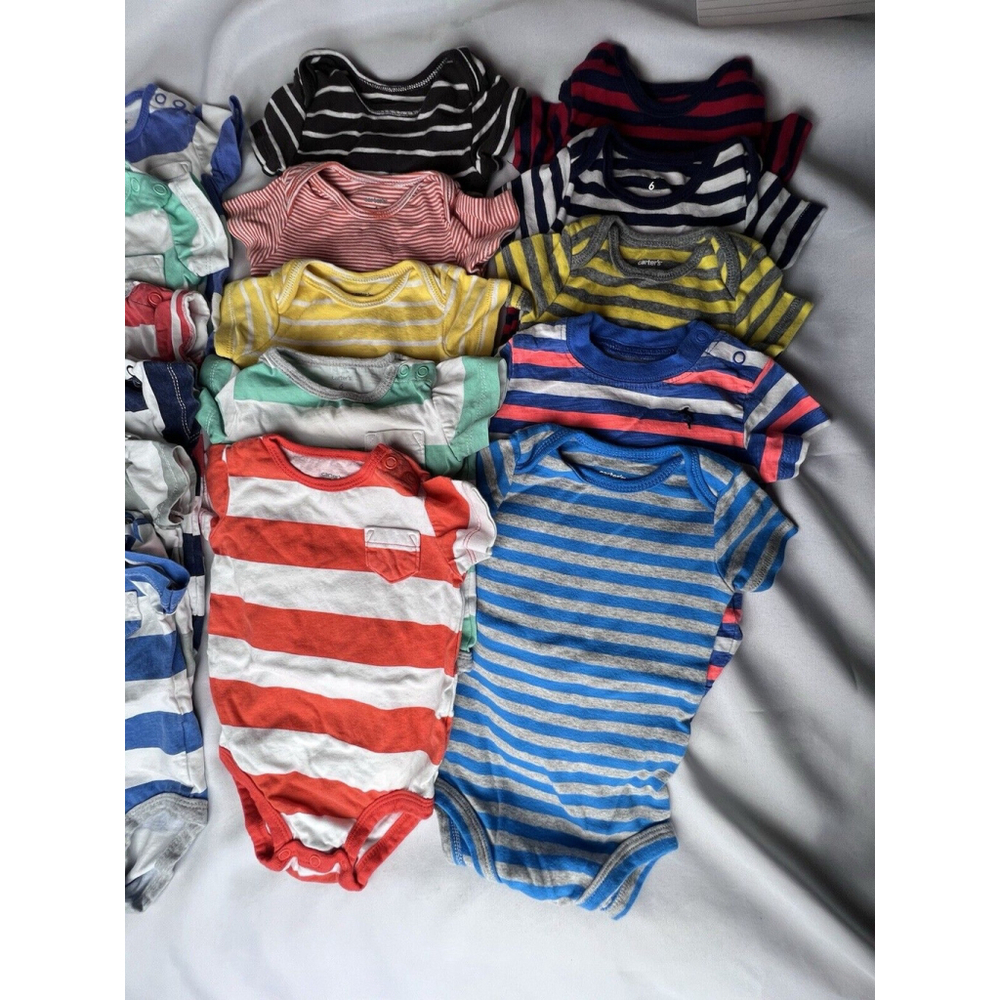 Lot Of 19 Pieces Baby Boy Carters Brand Size 6 Months EUC